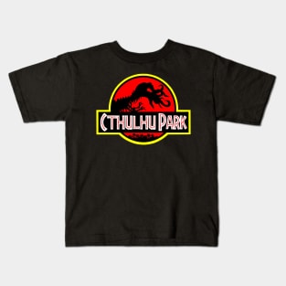 Cthulhu Park - Retro 90s Movie Parody Kids T-Shirt